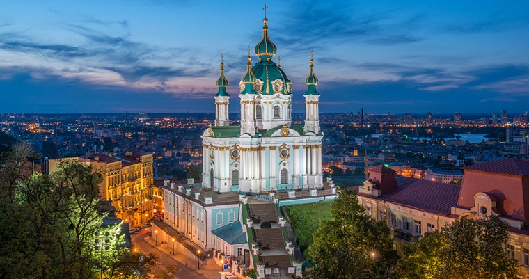 АНДРІЇВСЬКА ЦЕРКВА - Фото та історія 2 АНДРІЇВСЬКА ЦЕРКВА - Фото та історія